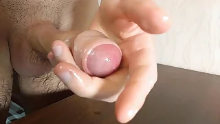 Serious spastic off of a big dick - Lots of lube